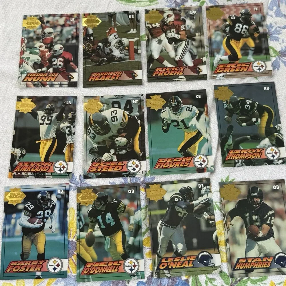 1994 Collectors Edge Football 250 Card Lot NM Barry Sanders John Elway Aikman